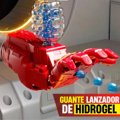 Guante Lanzador Iron Man de Hidrogel