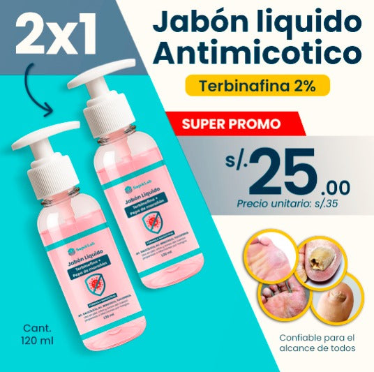 Jabón Liquido de Terbinafina