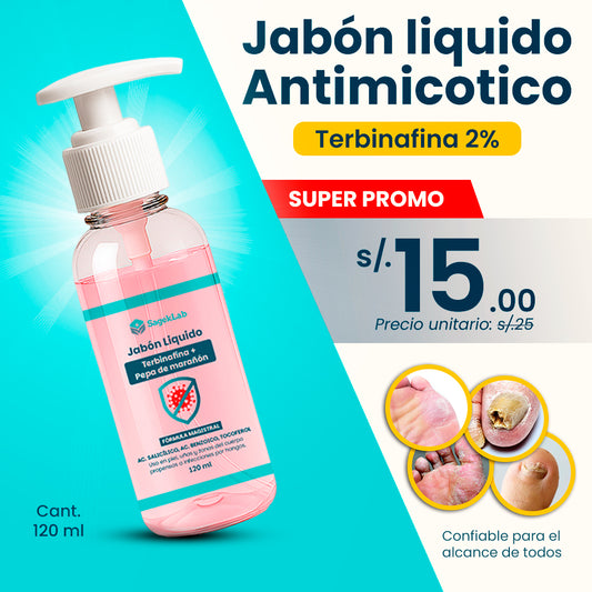 Jabon Liquido de Terbinafina®