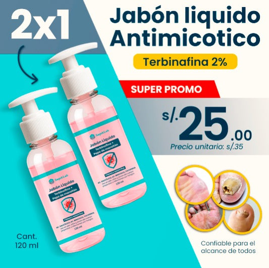 Jabón Liquido de Terbinafina